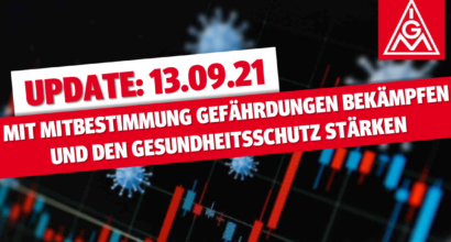 UPDATE: Arbeits- und Gesundheitsschutz unter Bedingungen der Pandemie