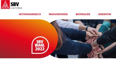 Website zur SBV-Wahl ist jetzt online